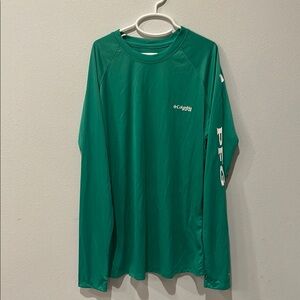 Columbia Green Long Sleeve Shirt